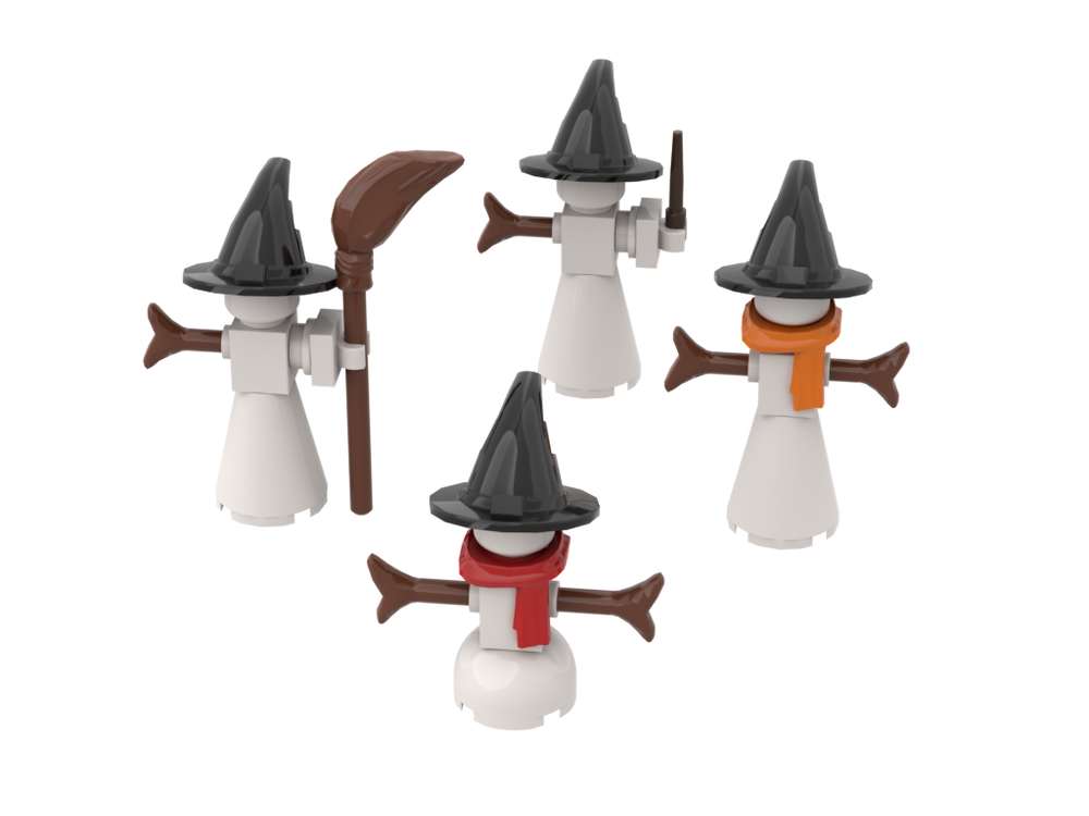 Lego Snowmen