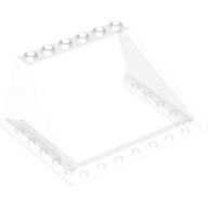 Lego Windscreen 6 x 8 x 3 with 6 Studs on Top / Trans-Clear
