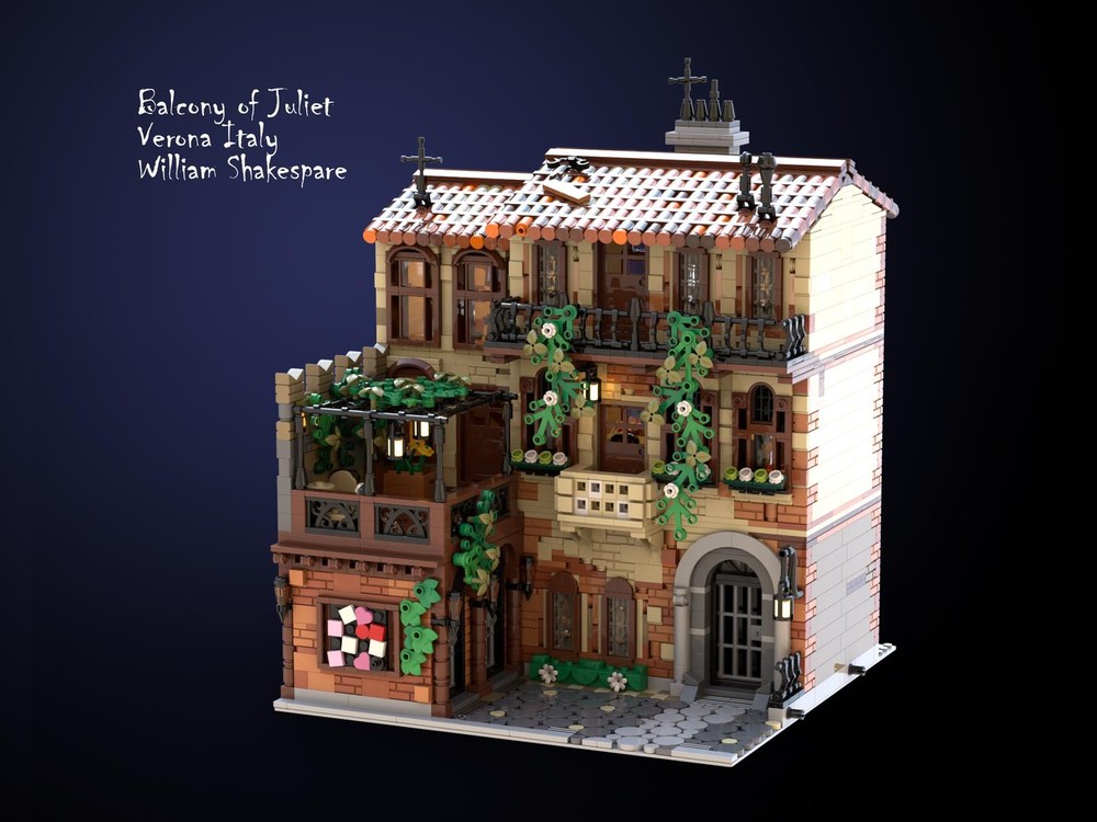 Lego Balcony of Juliet