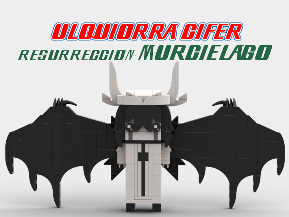 Lego Ulquiorra Cifer Murcielago - Bleach | Brickheadz