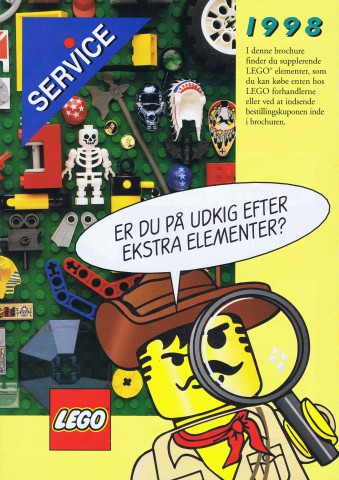 Lego 1998 Medium Service Packs Danish (926.272-DK)