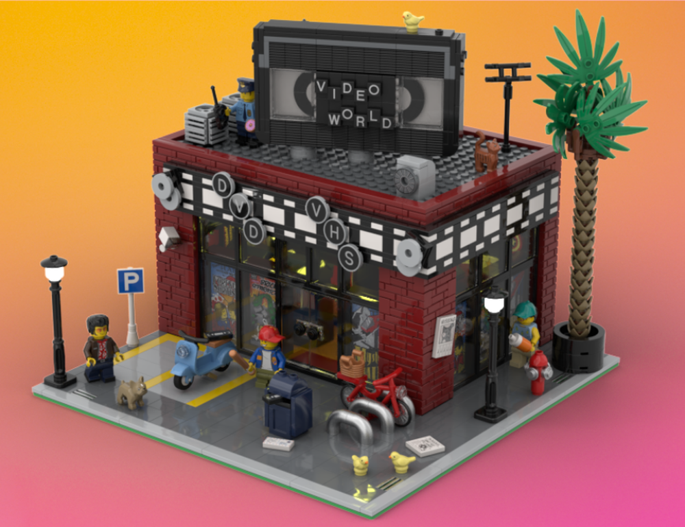 Lego Video Store