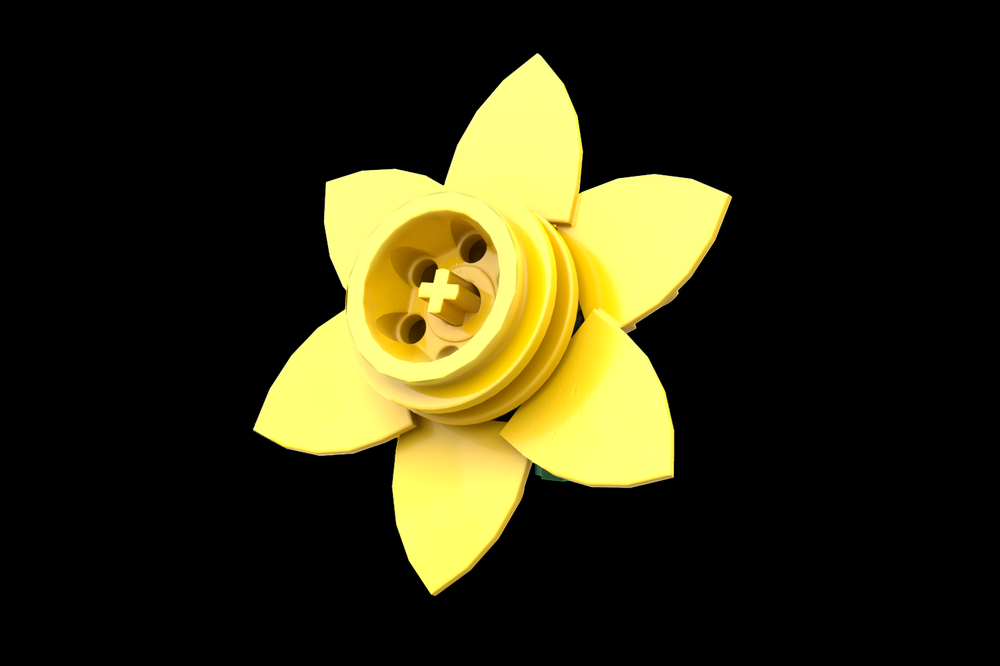 Lego a04 Daffodil - Ultimate Flower Collection