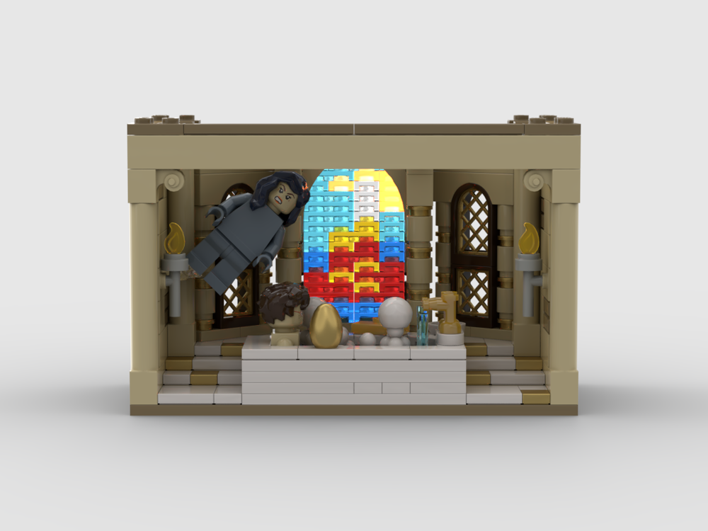 Lego Modular Prefects Bathroom MOC