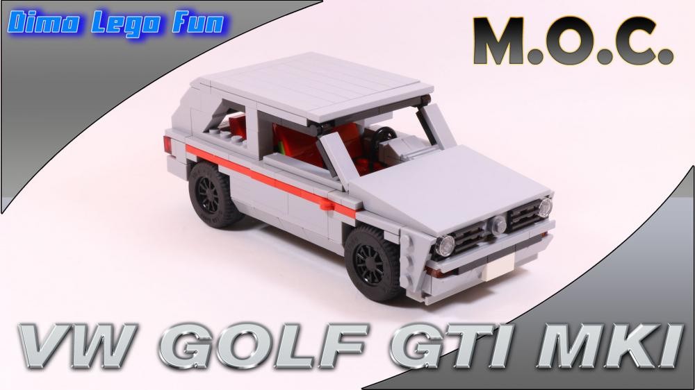 Lego Volkswagen Golf GTI MKI