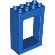 Lego Duplo Door Frame 2 x 4 x 5 / Blue