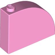 Lego Brick Curved 1 x 4 x 3 / Bright Pink