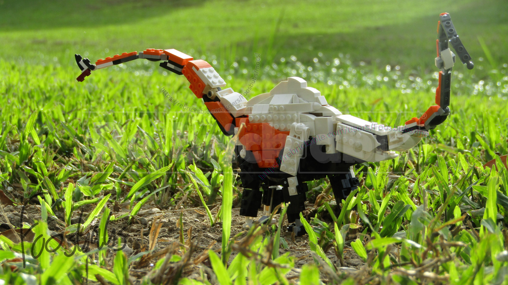 Lego 31129 Ridgeback Cygnosaur (Saurocygnus mondorsus)