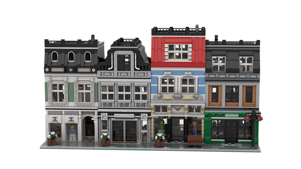 Lego Shopping street.