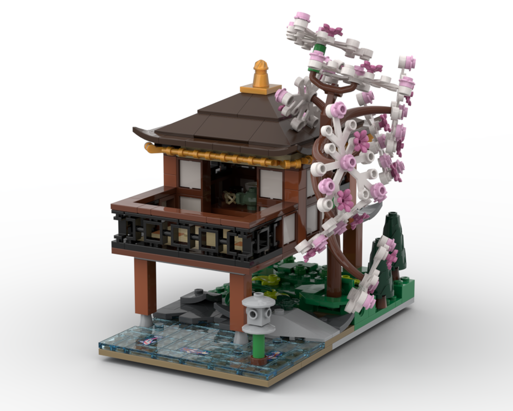 Lego Hut with Bonsai Tree 10315