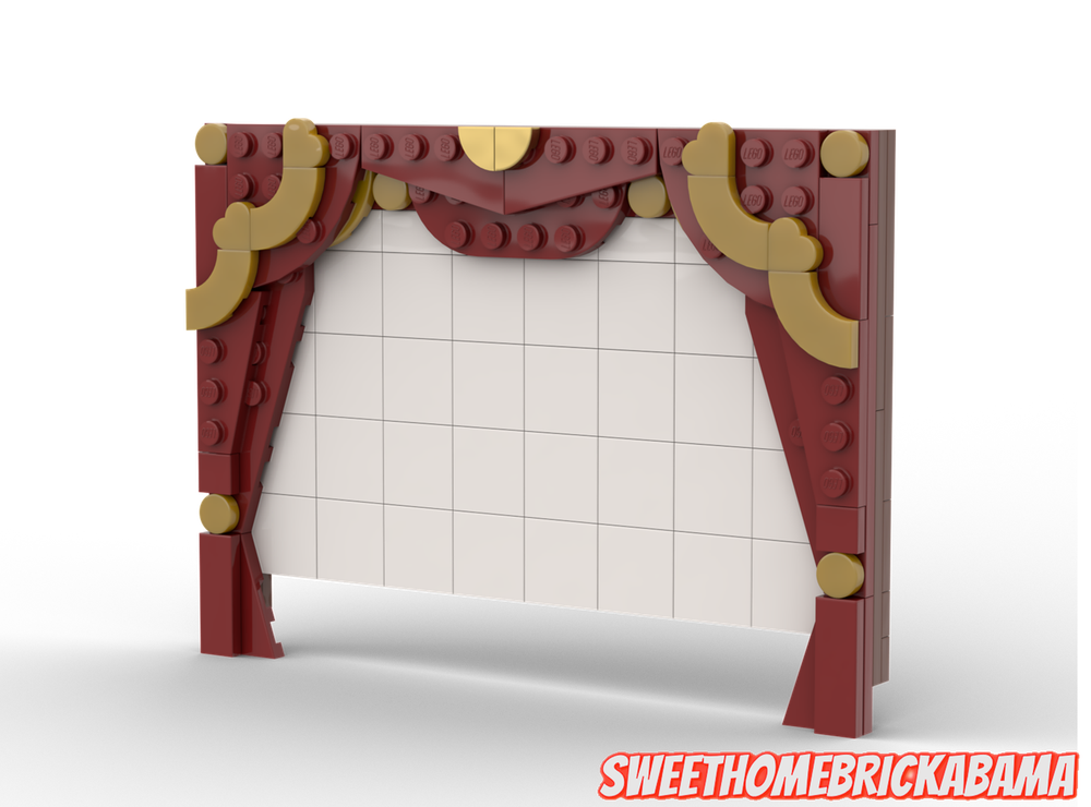 Lego Expanded Movie Theater Screen