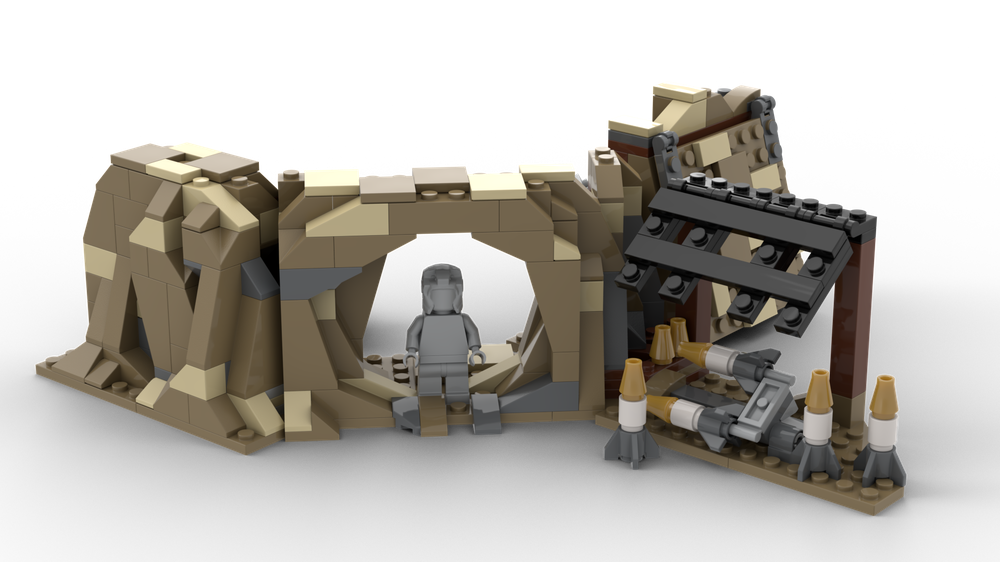 Lego iron man 1 diorama