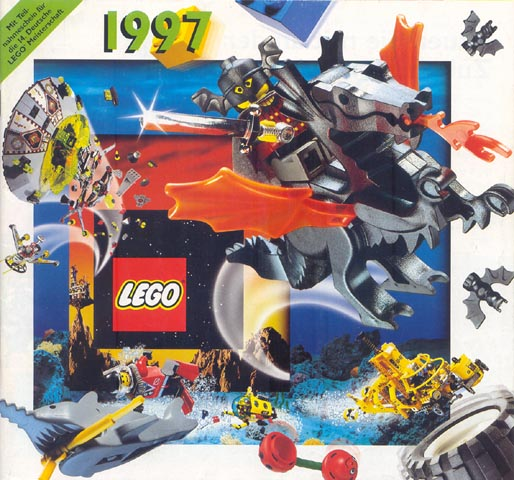 Lego 1997 Large German #1 (Mit Teilnahmeschein für die 14. Deutsche LEGO Meisterschaft - 925.375-D)