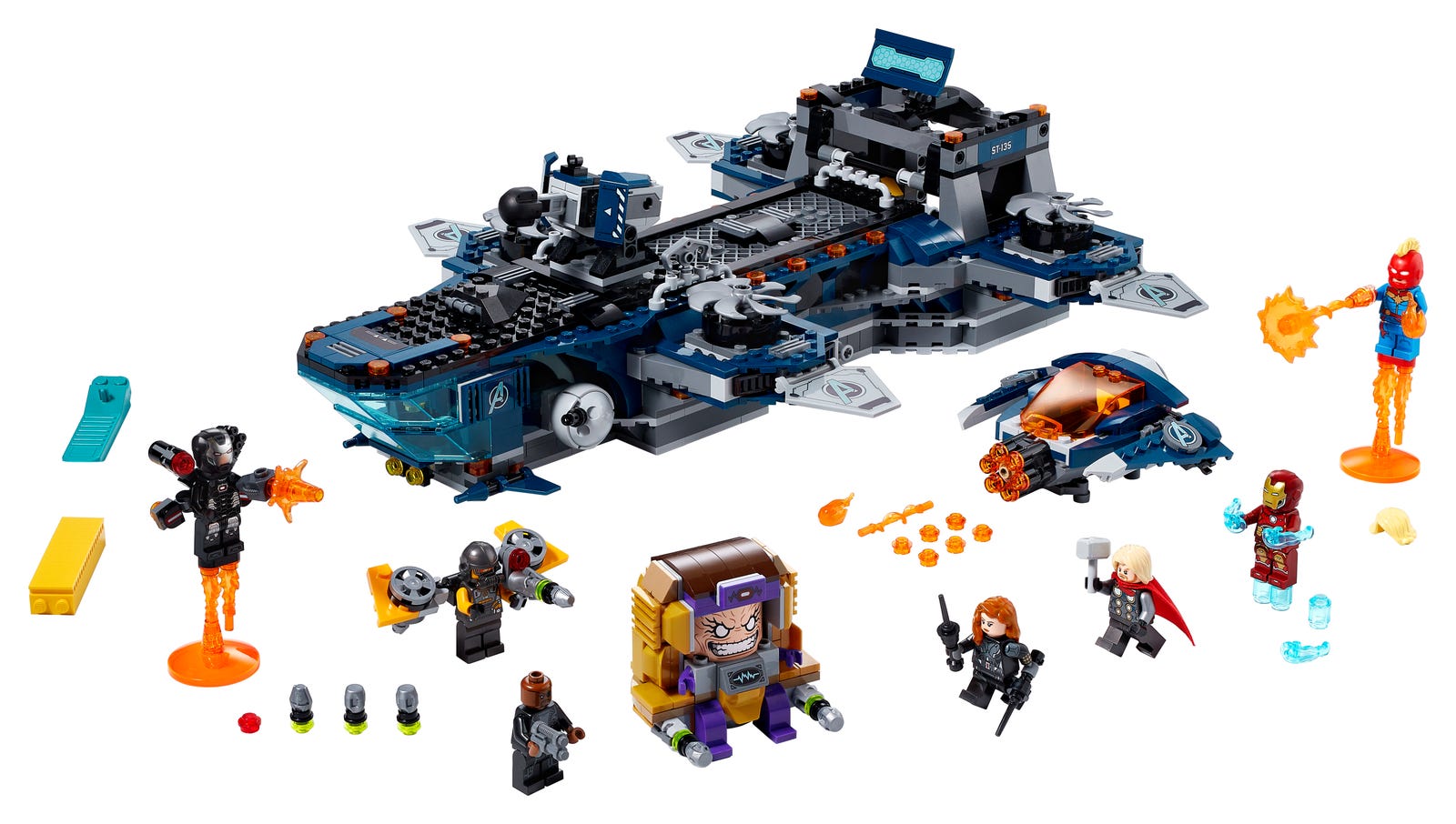 Lego Avengers Helicarrier