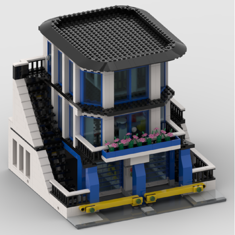 Lego (x) MODULAR POLICE STATION