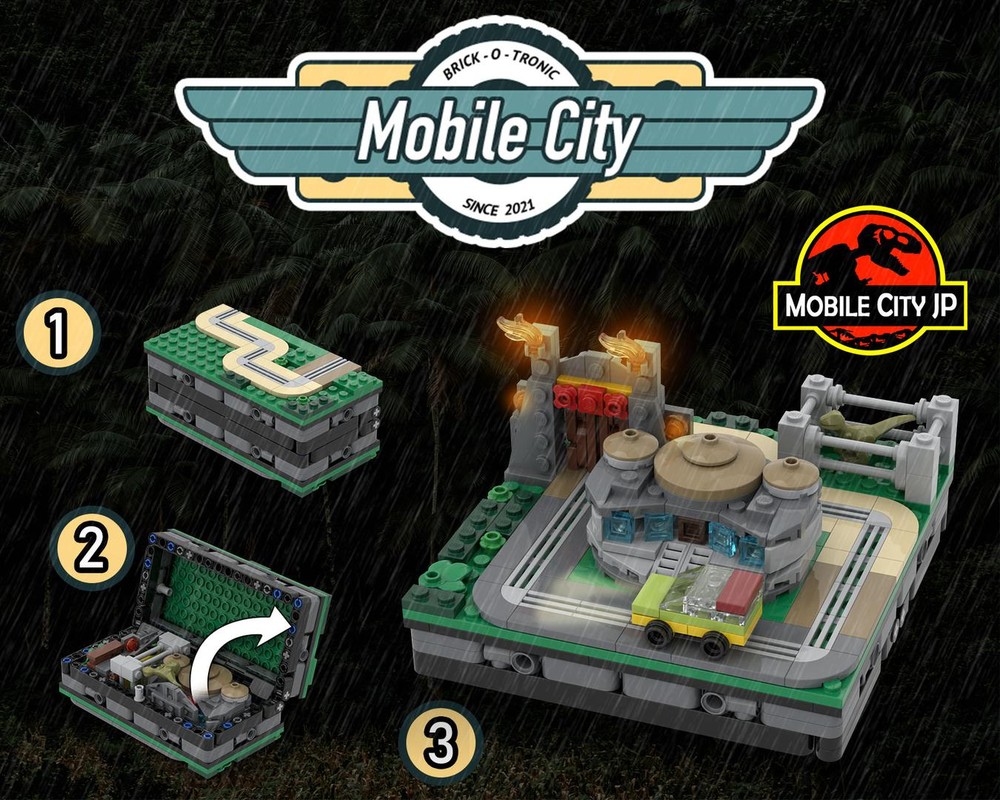 Lego Mobile City Jurassic Park