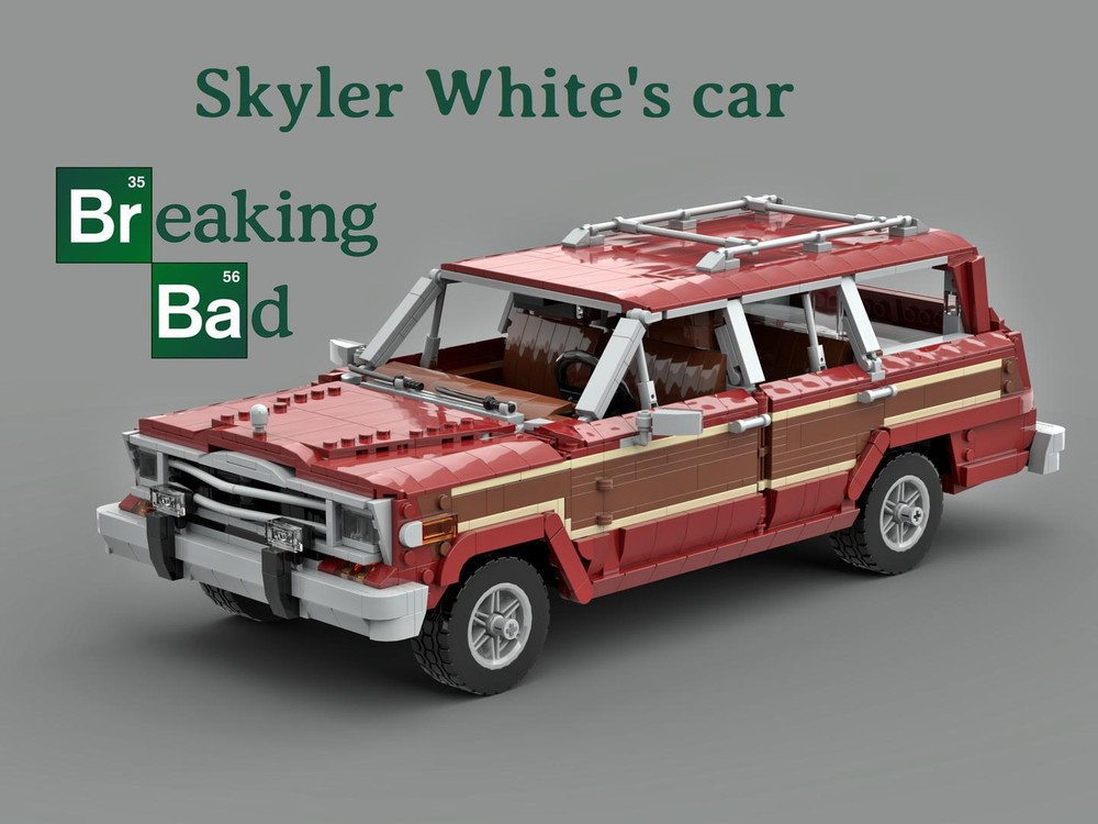 Lego Jeep Grand Wagoneer - Skyler White's car [Breaking Bad]