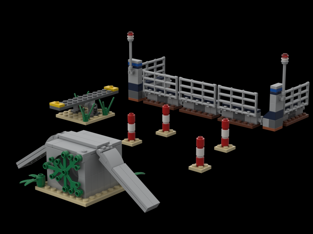 Lego Baby Raptor Training Pen
