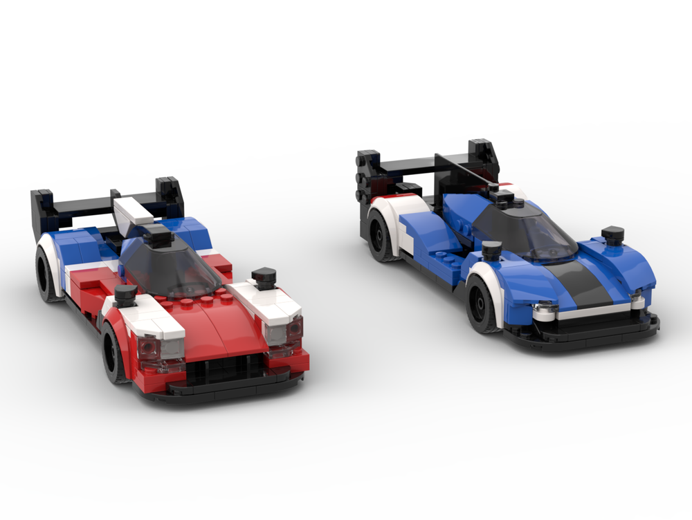 Lego WEC Isotta Fraschini and Alpine Hypercars