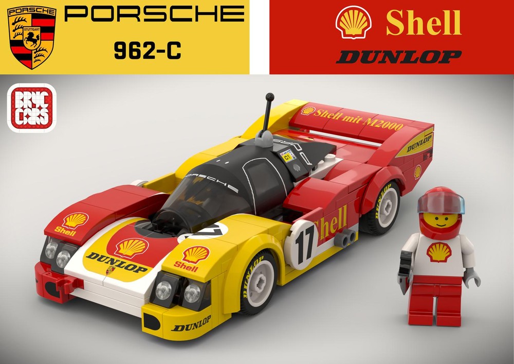 Lego Porsche 962C 1988 #17 Group C