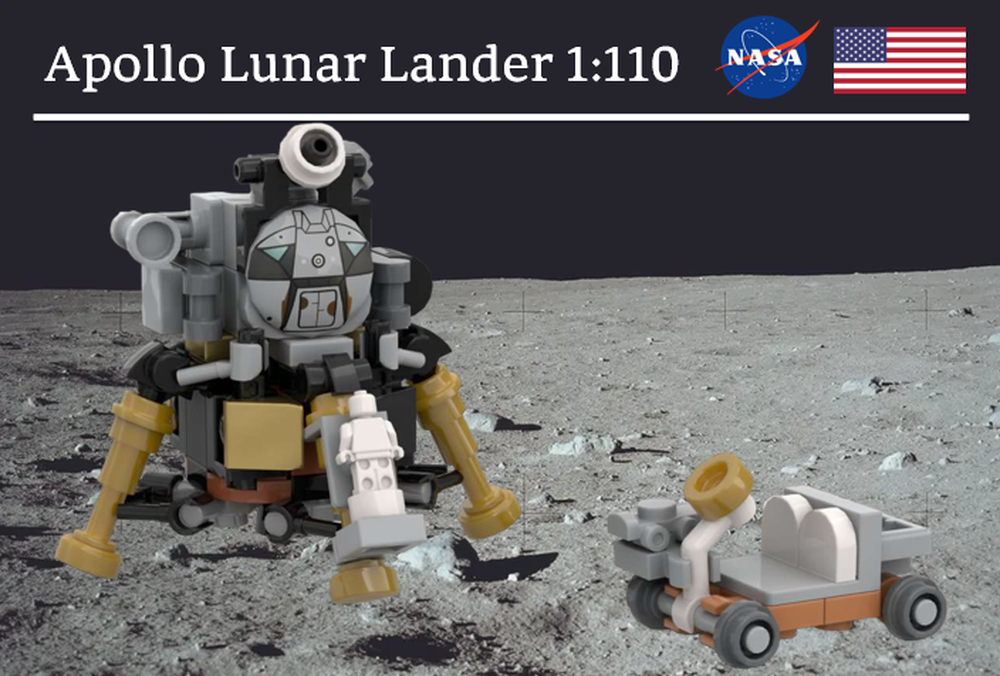 Lego 1:110 Apollo Lunar Lander