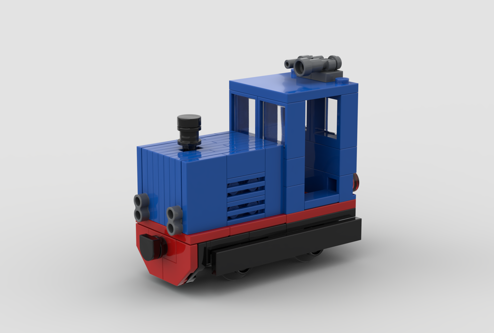 Lego Narrow Gauge Diesel Locomotive