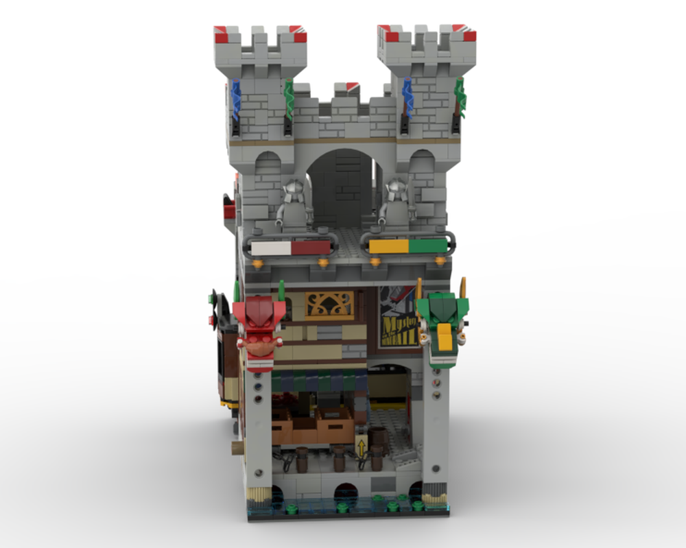Lego ninjago city castle park