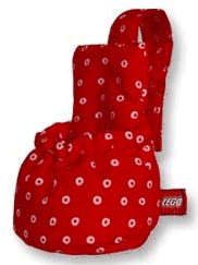 Lego Primo Sleeping Bag with Hanger and Pink Circles Print