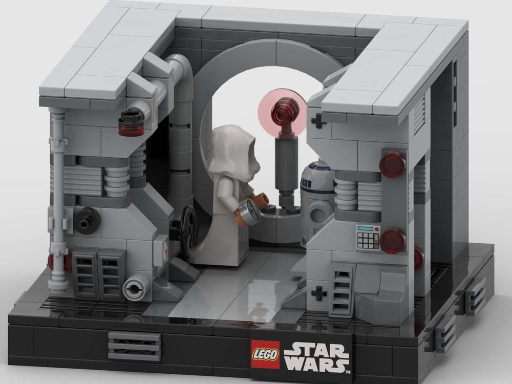 Lego Death Star plans delivery