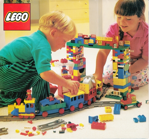Lego 1993 Large Lithuanian Foldout and Poster (922919-TR. LT)