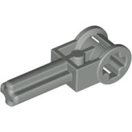 Lego Technic Axle 1.5 with Perpendicular Axle Connector (Technic Pole Reverser Handle) / Light Gray