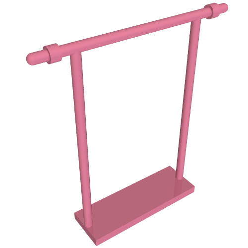 Lego Belville / Scala, Swing / Medium Dark Pink