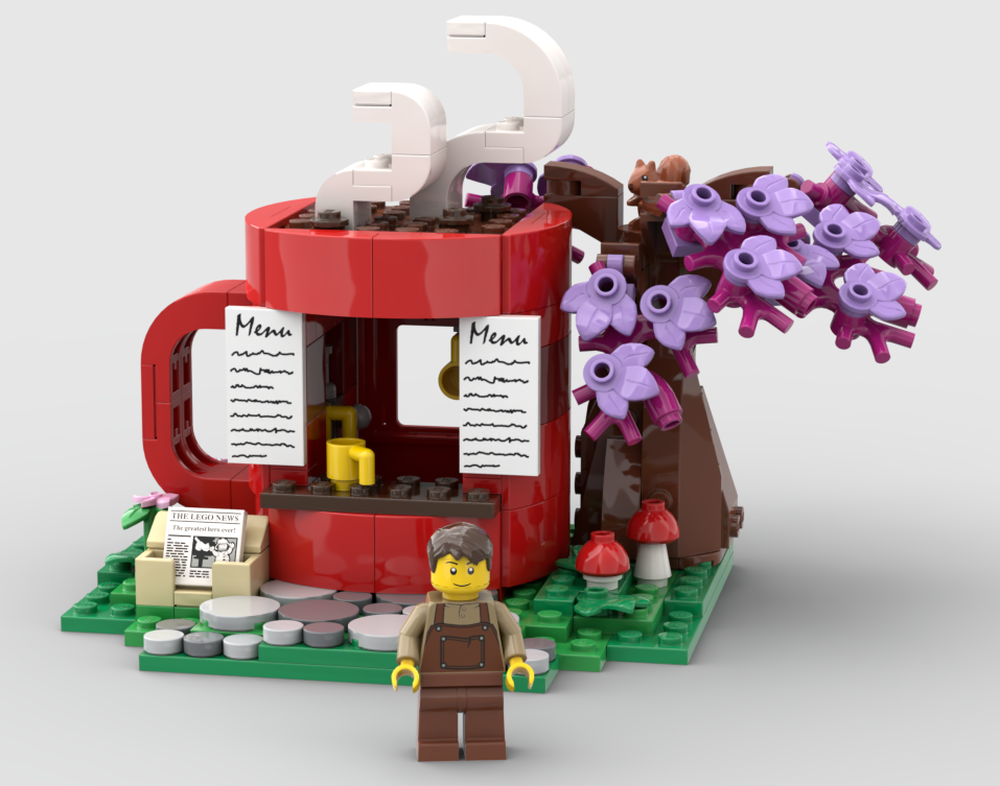 Lego Coffee Stall