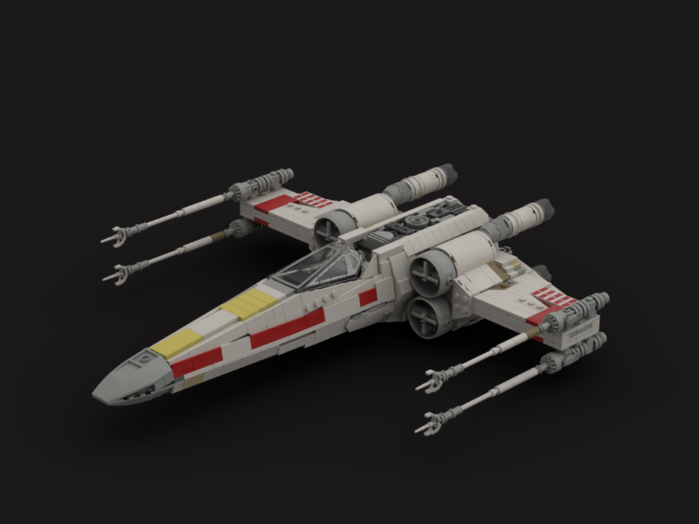 Lego Red 5 Luke's T-65 x wing Starfighter