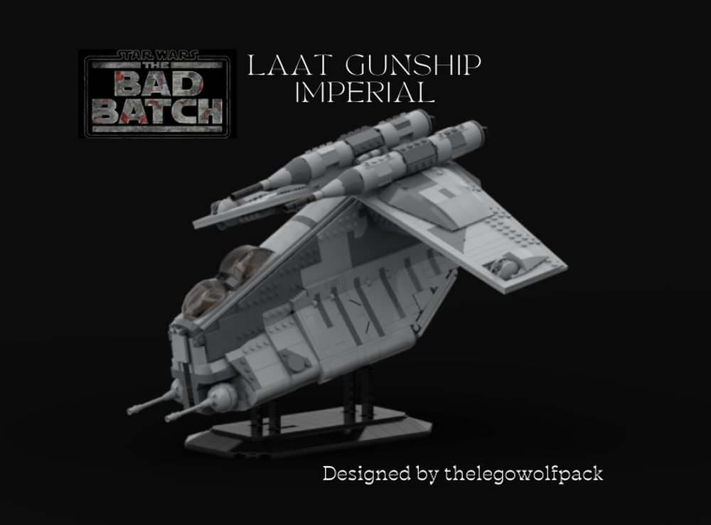 Lego LAAT Imperial gunship