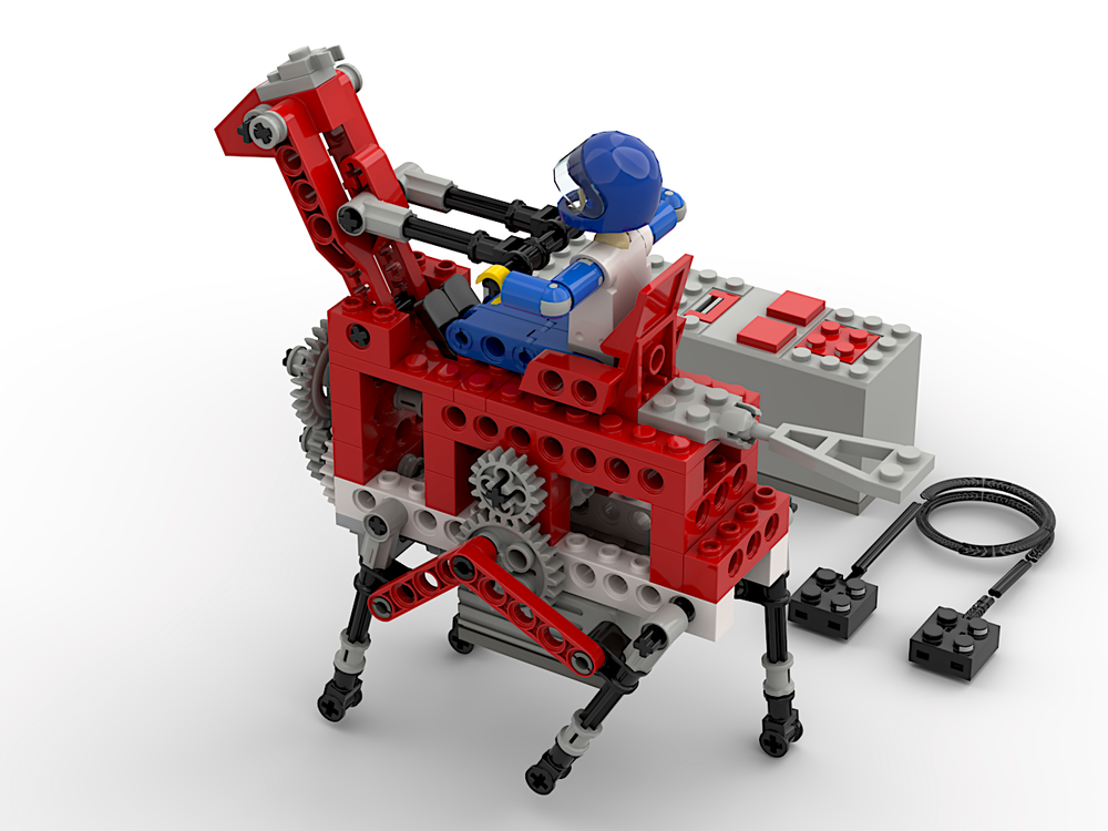 Lego Crazy Horse - Technic Kinetic sculpture