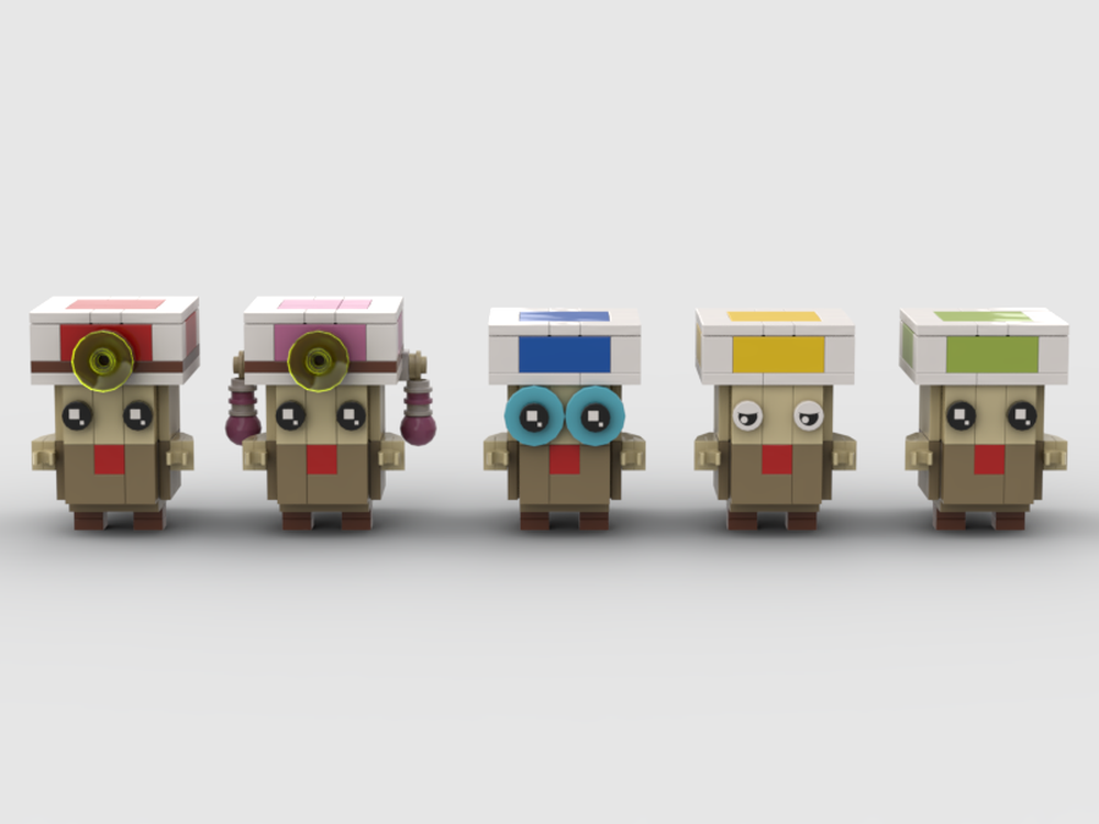 Lego Captain Toad and the Toad Brigade