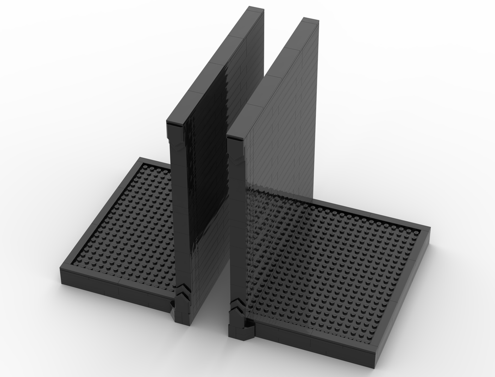 Lego Book nook holder template