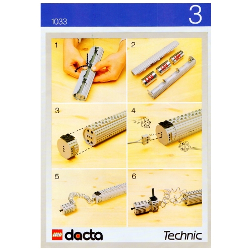 Lego Activity Booklet 3 - Using the 4.5V motor - Set 1032