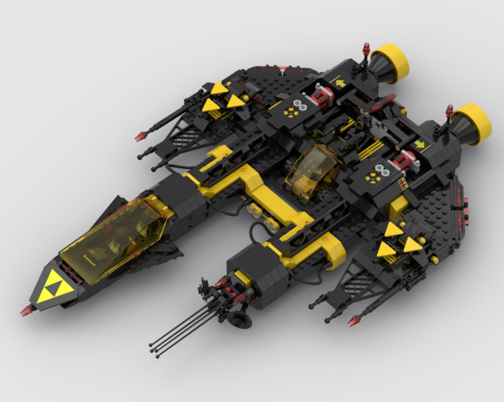 Lego 10355 Blacktron Renegade Mods