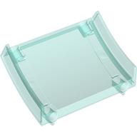 Lego Stunt Ramp Section 30° / Trans-Light Blue