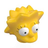 Lego Minifig Head Special, Simpsons, Lisa Simpson - Wide Eyes