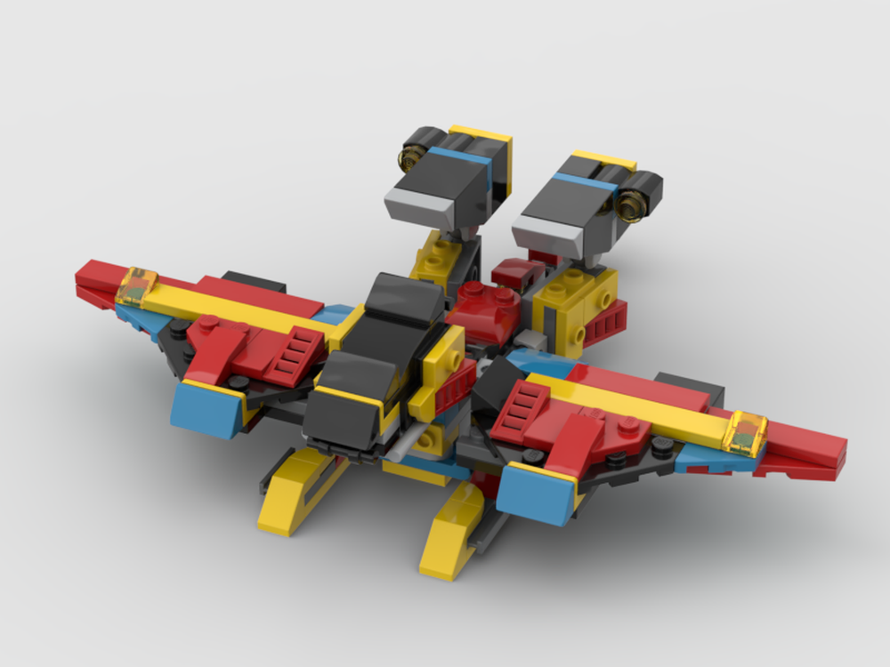 Lego Creator 31124 Alternate Build: Mecha Wyvern