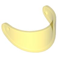 Lego Headwear Accessory Visor For Standard Helmet / Trans-Yellow
