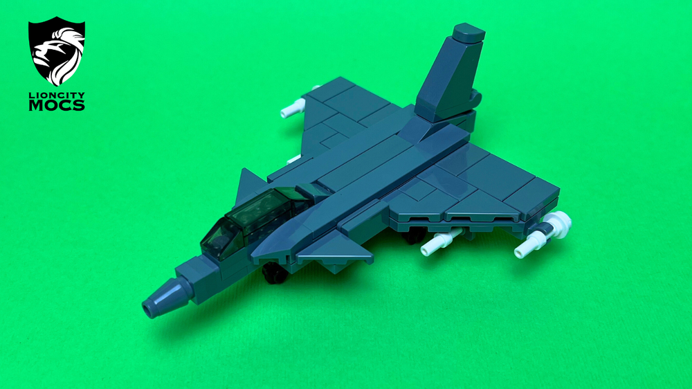 Lego Dassault Rafale Lego Tutorial (1:120)