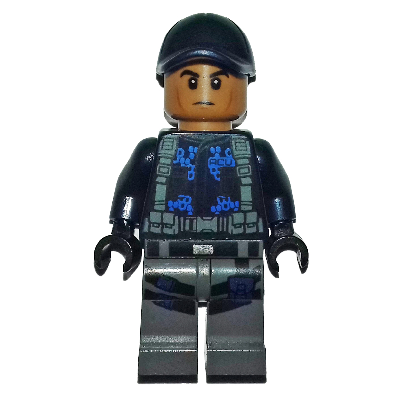 Lego ACU Trooper in Dark Blue Cap