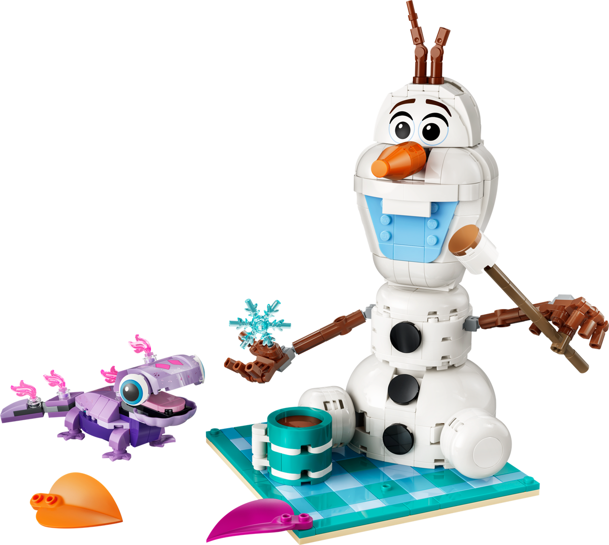 Lego Olaf and Bruni’s Picnic Fun