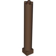 Lego Support 2 x 2 x 11 Solid Pillar / Brown
