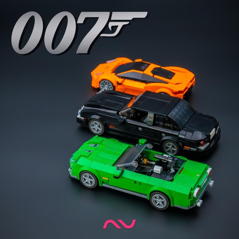 Lego James Bond trilogy 5 (Jaguar Special)