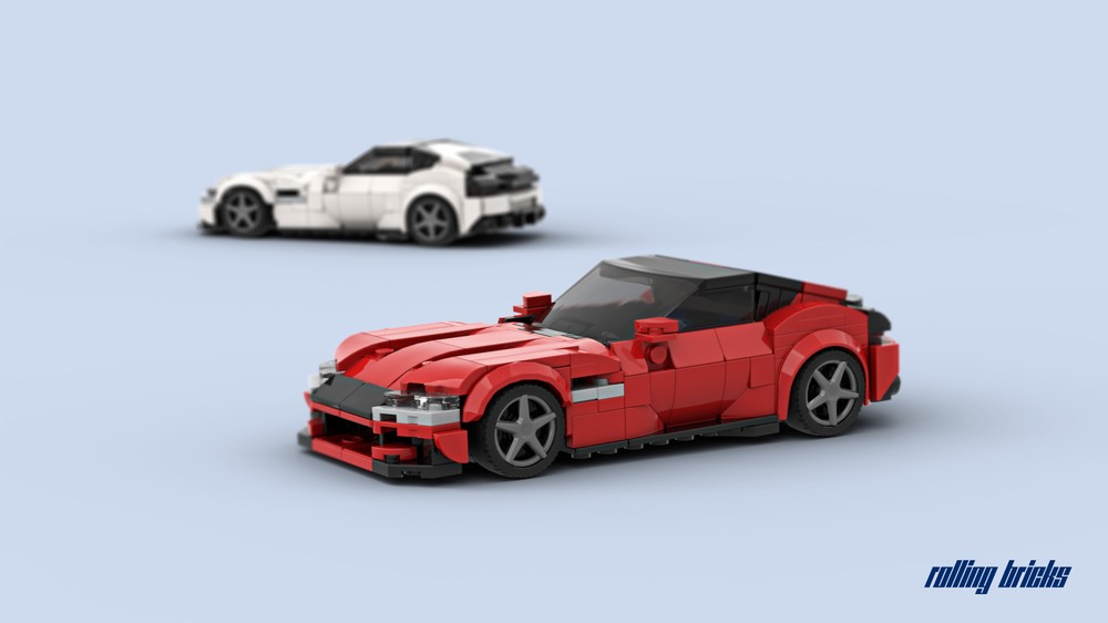 Lego Ferrari 12 Cilindri - in 2 colors: red and white
